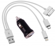 Carregador Veicular p/ Celular com Plug e USB